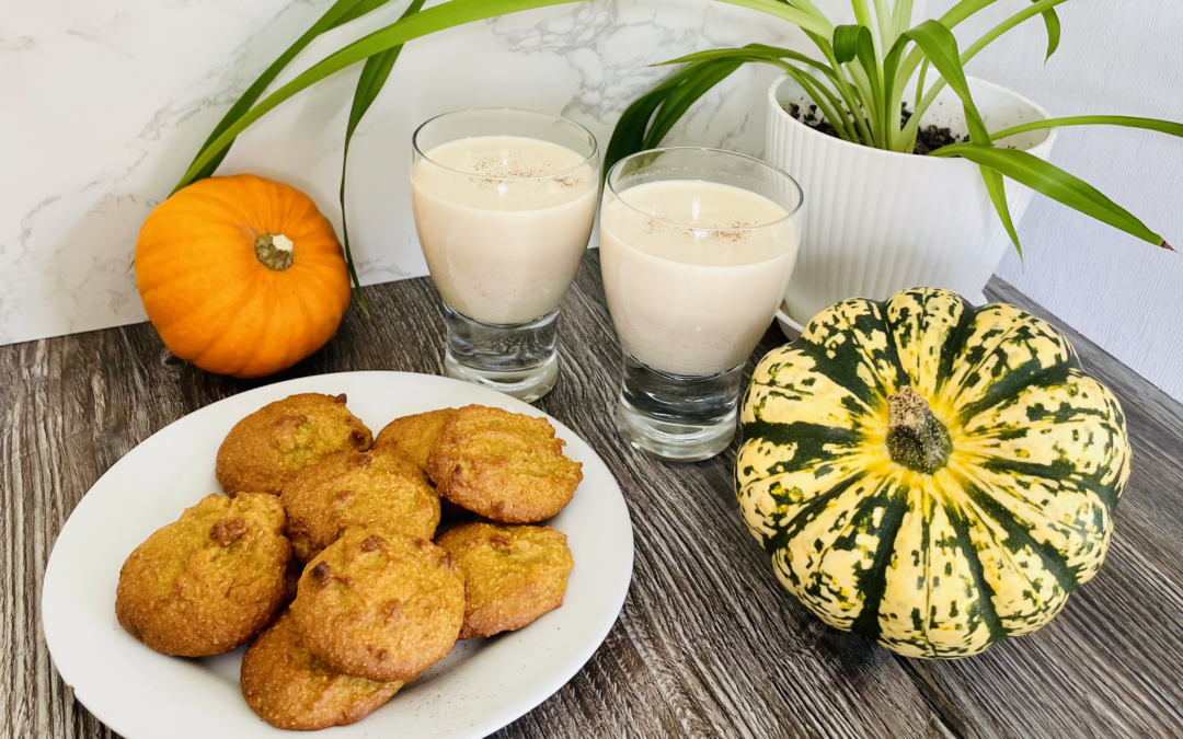 Pumpkin Spiced Oat Cookies
